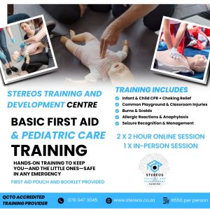 Stereos Training and Development Centre - Basic First Aid and Pediatric First Aid training