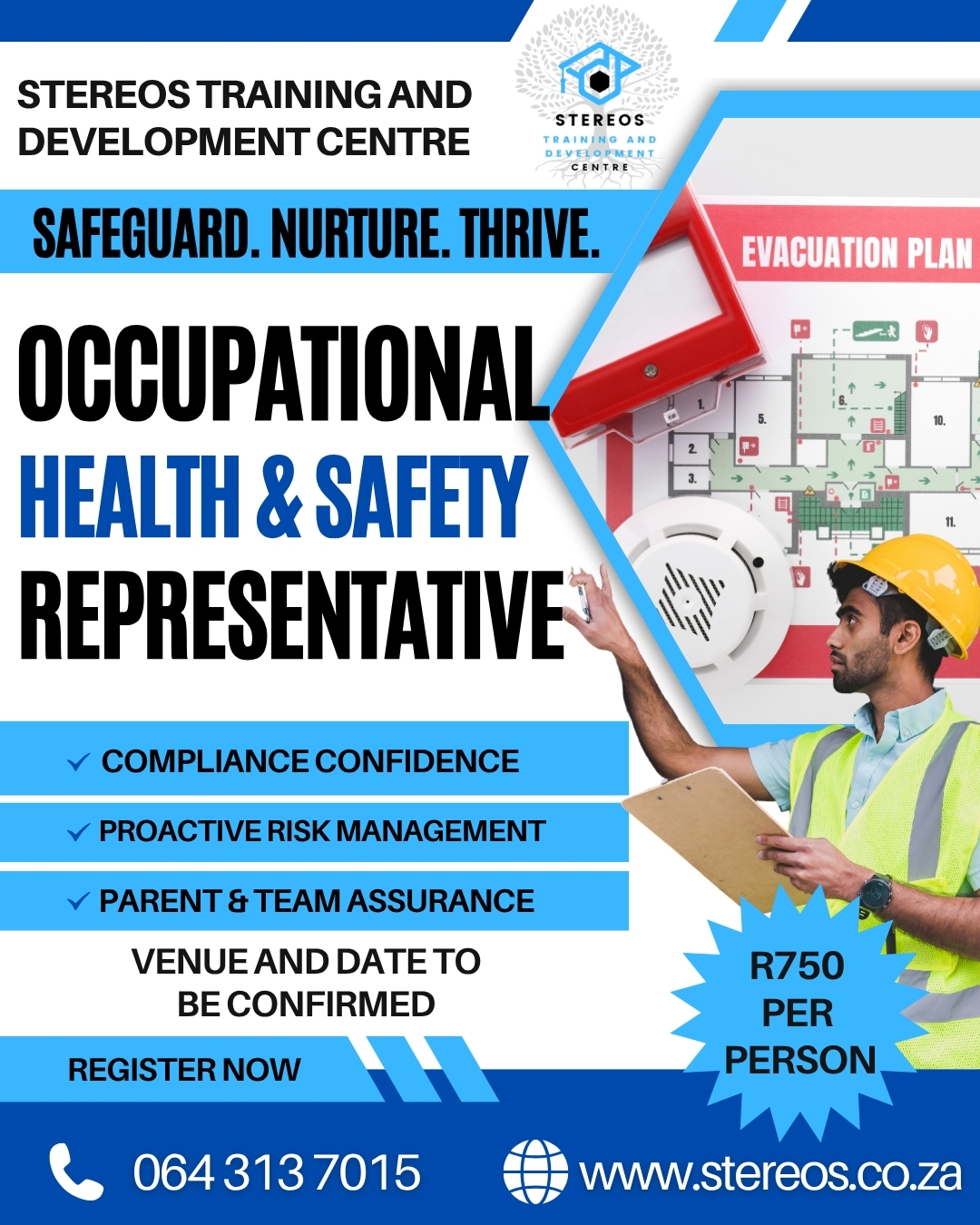 Stereos Training and Development Centre - OHS Rep